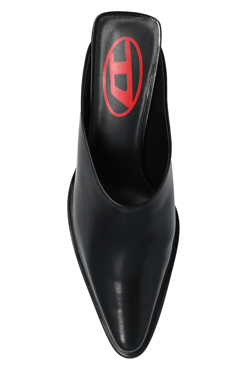 Black 'D - SchaferandweinerShops GB - Western' heeled mules
